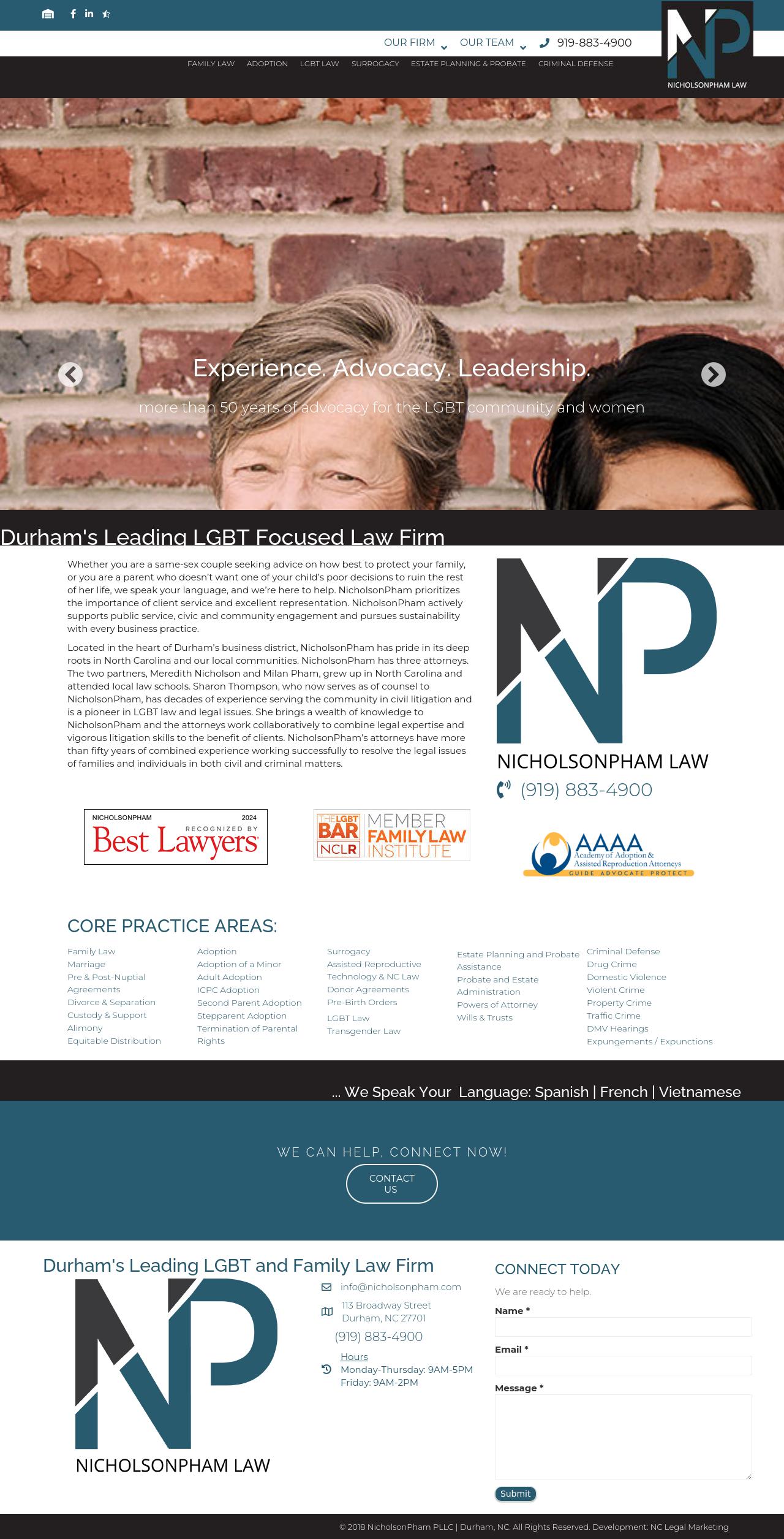 NicholsonPham | Attorneys at Law - Durham NC Lawyers